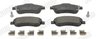 Set placute frana Jurid 572605JC