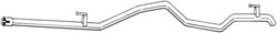 RACORD EVACUARE BOSAL 573-915 - Compatibil cu VW
