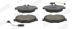 Set placute frana Jurid 573091JC