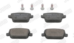 SET PLACUTE FRANA JURID 573263JC - Compatibil cu FORD, LAND ROVER, VOLVO