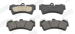Set placute frana Jurid 573282JC
