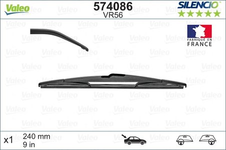 Lamela stergator Valeo 574086