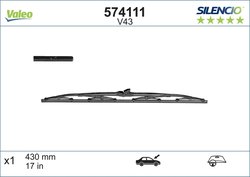 LAMELA STERGATOR VALEO 574111 - Compatibil cu BMW, DAIHATSU, HONDA, MAZDA, MITSUBISHI, NISSAN, PORSCHE, SUZUKI, TOYOTA, VOLVO
