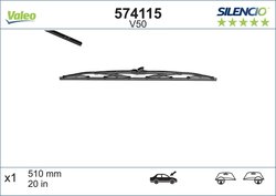 LAMELA STERGATOR VALEO 574115 - Compatibil cu FORD USA, LADA, MITSUBISHI, TOYOTA