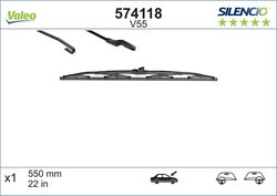 LAMELA STERGATOR VALEO 574118 - Compatibil cu ALPINE, ASTON MARTIN, AUDI, BMW, CHEVROLET, CHRYSLER, CITROEN, DACIA, DAEWOO, DFSK