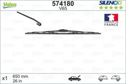 Lamela stergator Valeo 574180