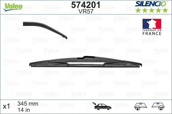 LAMELA STERGATOR VALEO 574201 - Compatibil cu HONDA, INFINITI, MAZDA, MITSUBISHI, NISSAN, SUBARU