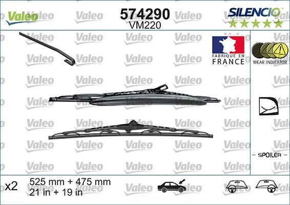 LAMELA STERGATOR VALEO 574290 - Compatibil cu AUDI, FIAT, SEAT, SKODA, VW
