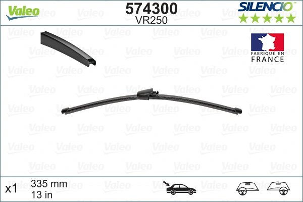 LAMELA STERGATOR VALEO 574300 - Compatibil cu SEAT, VW