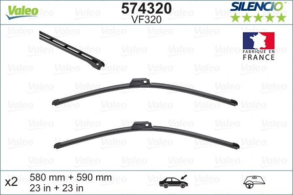 LAMELA STERGATOR VALEO 574320 - Compatibil cu AUDI