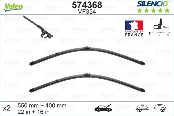 LAMELA STERGATOR VALEO 574368 - Compatibil cu ALFA ROMEO
