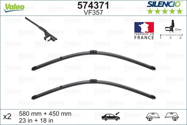 LAMELA STERGATOR VALEO 574371 - Compatibil cu ALFA ROMEO