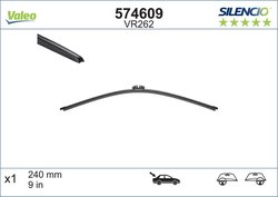 LAMELA STERGATOR VALEO 574609 - Compatibil cu CITROEN, FORD, MINI, RENAULT