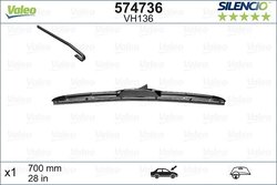 Lamela stergator Valeo 574736
