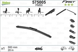 Lamela stergator Valeo 575005
