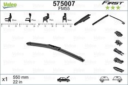 LAMELA STERGATOR VALEO 575007 - Compatibil cu AIXAM, ALFA ROMEO, AUDI, BMW, CADILLAC, CHEVROLET, CHRYSLER, CITROEN, DACIA, DAEWO