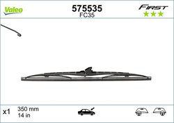 LAMELA STERGATOR VALEO 575535 - Compatibil cu ALFA ROMEO, ARO, AUDI, AUSTIN, AUTOBIANCHI, BMW, CHEVROLET, CITROEN, DAEWOO, DAIHA