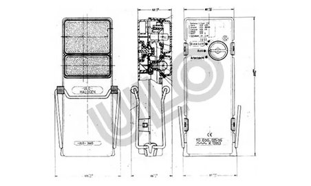 LUMINA DE AVERTIZARE AVARIE ULO 5768-02 - Piesa auto compatibila cu mai multe marci