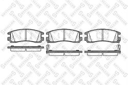 Set placute frana Stellox 577 022B-SX