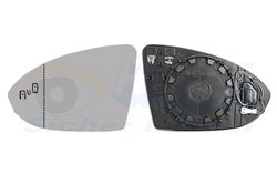 Sticla oglinda, oglinda retrovizoare exterioara Van Wezel 57