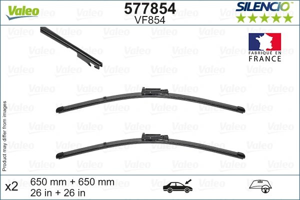 Lamela stergator Valeo 577854
