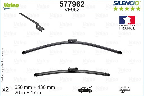 LAMELA STERGATOR VALEO 577962 - Compatibil cu BMW, CUPRA, DS, PEUGEOT, VOLVO