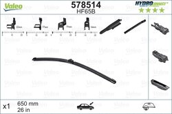 Lamela stergator Valeo 578514