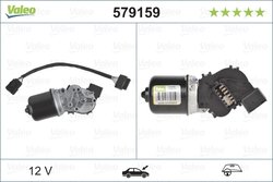 Motor stergator Valeo 579159