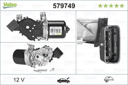 Motor stergator Valeo 579749