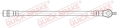 Furtun frana QUICK BRAKE 58.004
