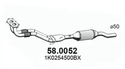 CATALIZATOR ASSO 58.0052 - Compatibil cu AUDI, SEAT, SKODA, VW