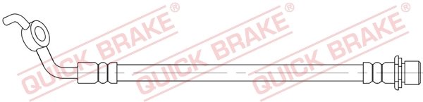 FURTUN FRANA QUICK BRAKE 58.007 - Compatibil cu TOYOTA