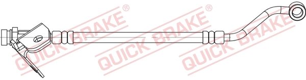 Furtun frana QUICK BRAKE 58.015X