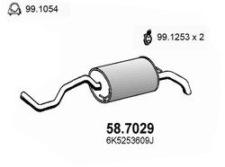 Toba esapament finala ASSO 58.7029