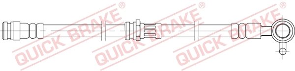 Furtun frana QUICK BRAKE 58.847