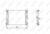 RADIATOR RACIRE MOTOR NRF 58188 - Compatibil cu NISSAN, RENAULT