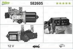 Motor stergator Valeo 582605