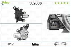 Motor stergator Valeo 582606