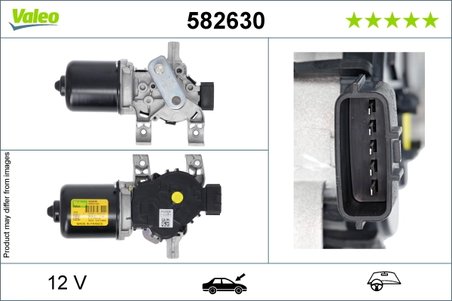 Motor stergator Valeo 582630