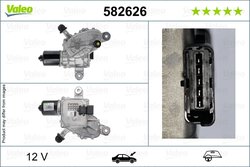 Motor stergator Valeo 582626
