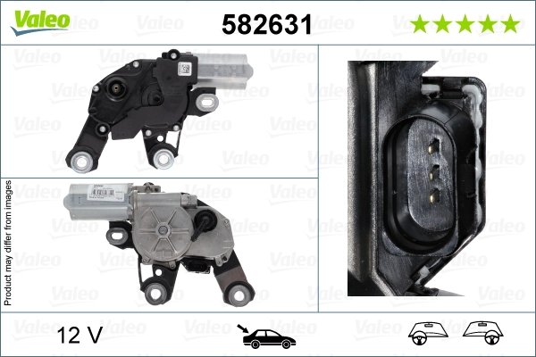 Motor stergator Valeo 582631