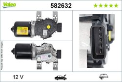 Motor stergator Valeo 582632