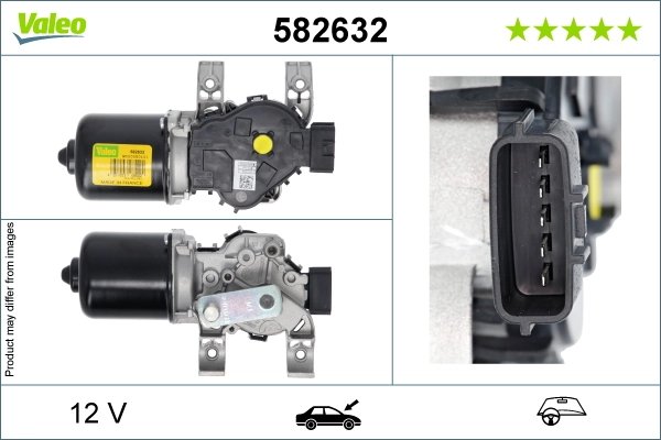 Motor stergator Valeo 582632