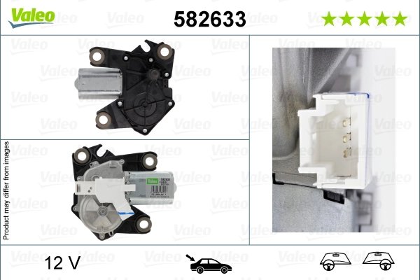 Motor stergator Valeo 582633