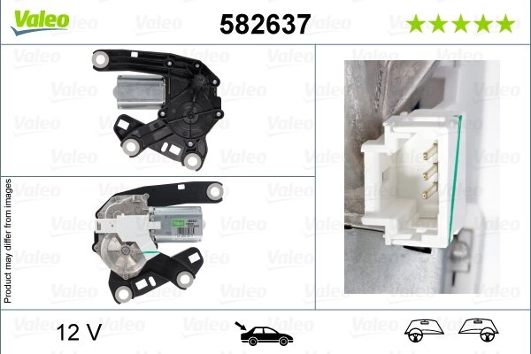 Motor stergator Valeo 582637