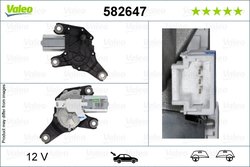 Motor stergator Valeo 582647