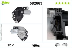 Motor stergator Valeo 582663