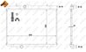 Radiator racire motor NRF 58299