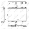 RADIATOR RACIRE MOTOR NRF 58303A - Compatibil cu CITROEN, PEUGEOT