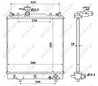 RADIATOR RACIRE MOTOR NRF 58353 - Compatibil cu SUZUKI